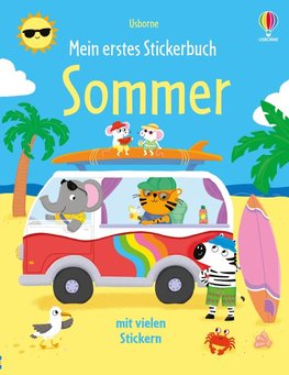 Mein erstes Stickerbuch: Sommer