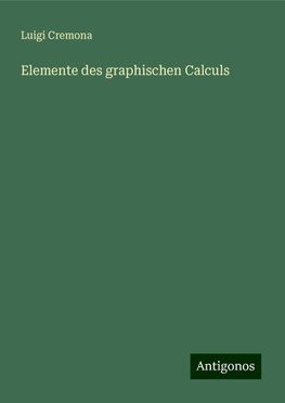 Elemente des graphischen Calculs