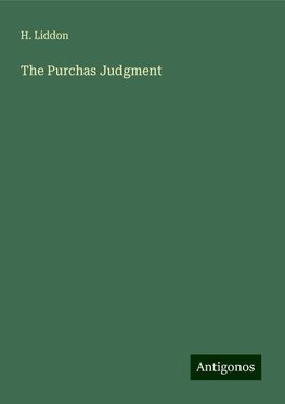 The Purchas Judgment