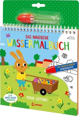 Das magische Wassermalbuch - Frohe Ostern!