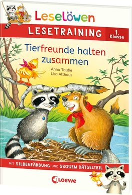 Leselöwen Lesetraining 1. Klasse - Tierfreunde halten zusammen