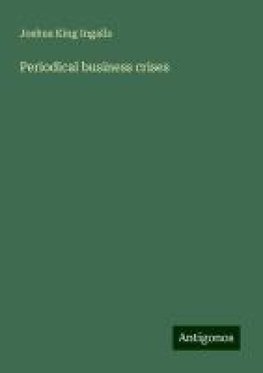 Periodical business crises