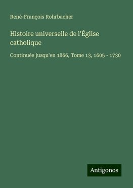 Histoire universelle de l'Église catholique