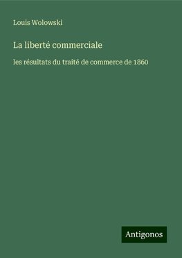 La liberté commerciale