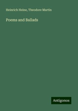 Poems and Ballads