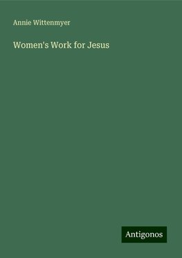 Women's Work for Jesus