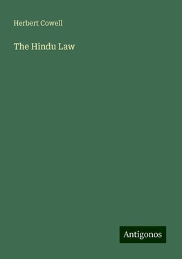 The Hindu Law