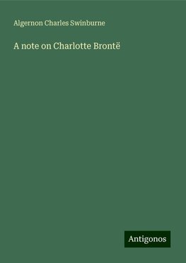 A note on Charlotte Brontë