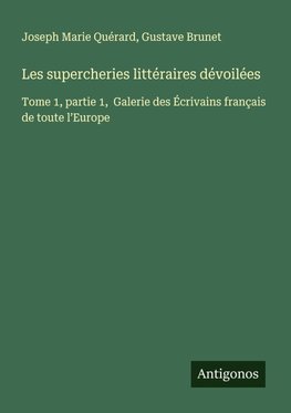 Les supercheries littéraires dévoilées