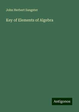 Key of Elements of Algebra