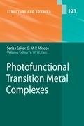 Photofunctional Transition Metal Complexes