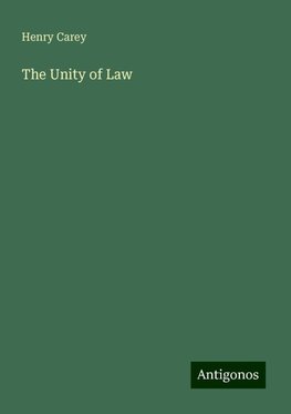 The Unity of Law