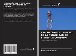 EVALUACIÓN DEL EFECTO DE LA PUBLICIDAD DE BIENES DE CONSUMO