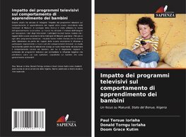 Impatto dei programmi televisivi sul comportamento di apprendimento dei bambini