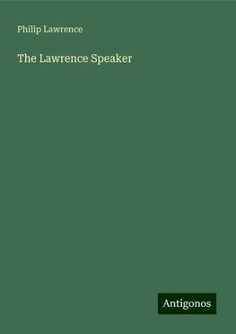 The Lawrence Speaker