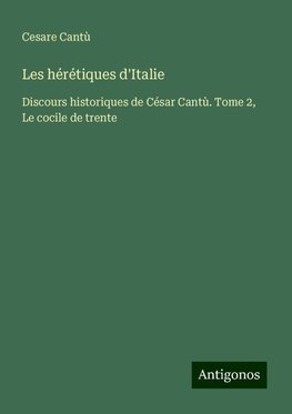 Les hérétiques d'Italie