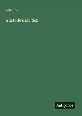 Aristotle's politics