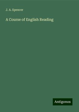 A Course of English Reading