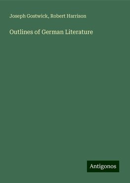 Outlines of German Literature