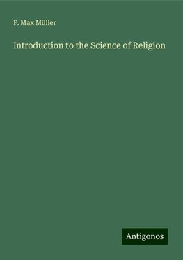 Introduction to the Science of Religion