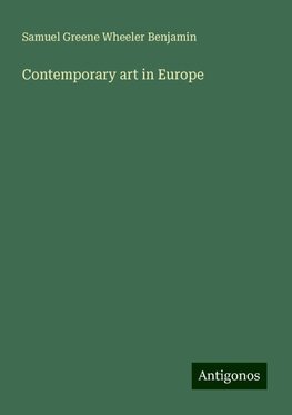 Contemporary art in Europe