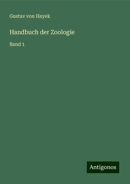 Handbuch der Zoologie