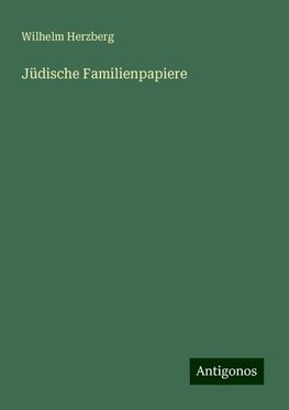 Jüdische Familienpapiere