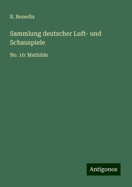 Sammlung deutscher Luft- und Schauspiele