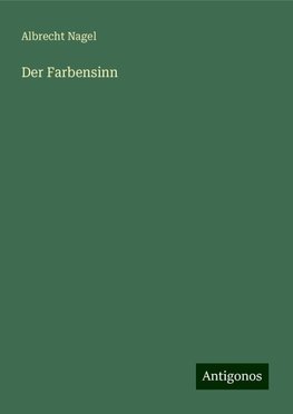 Der Farbensinn