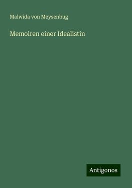 Memoiren einer Idealistin