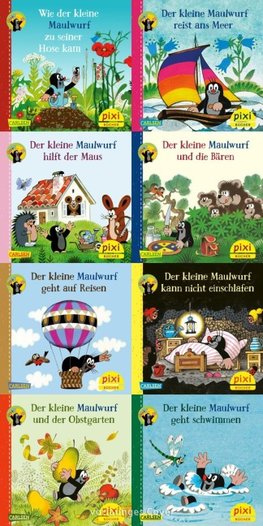 Pixi-8er-Set 256: Der kleine Maulwurf (8x1 Exemplar)