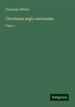 Chroniques anglo-normandes