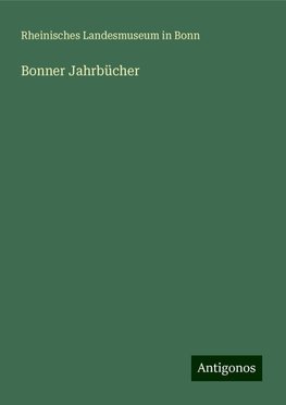 Bonner Jahrbücher