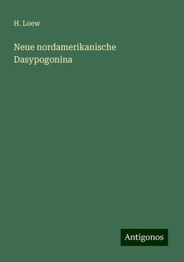 Neue nordamerikanische Dasypogonina