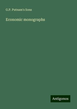 Economic monographs