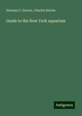 Guide to the New York aquarium