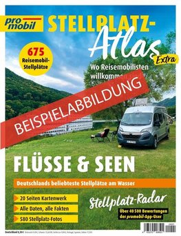 promobil Stellplatz-Atlas 01/2025