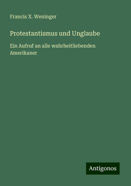 Protestantismus und Unglaube