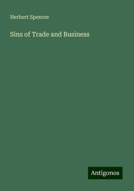 Sins of Trade and Business