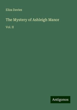 The Mystery of Ashleigh Manor