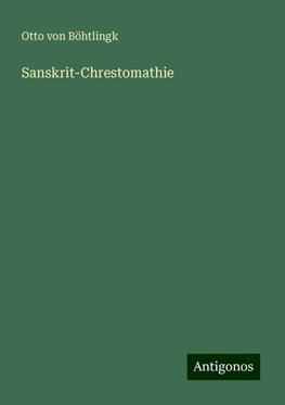 Sanskrit-Chrestomathie