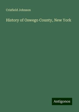 History of Oswego County, New York