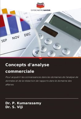 Concepts d'analyse commerciale