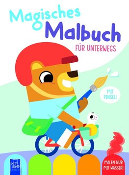 Magisches Malbuch für unterwegs - Cover Bär