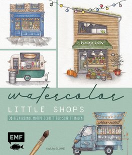 Watercolor - Little Shops