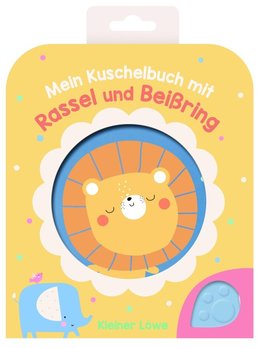 Mein Kuschelbuch mit Rassel und Beißring - Kleiner Löwe