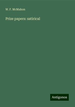 Prize papers: satirical