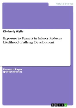 Exposure to Peanuts in Infancy Reduces Likelihood of Allergy Development