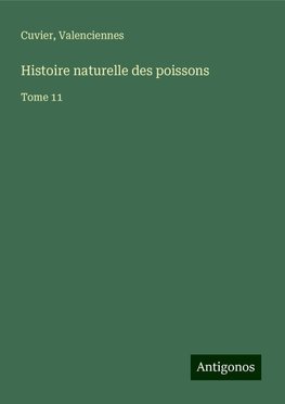 Histoire naturelle des poissons