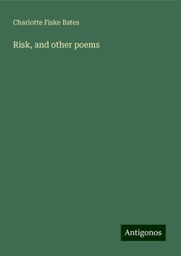 Risk, and other poems